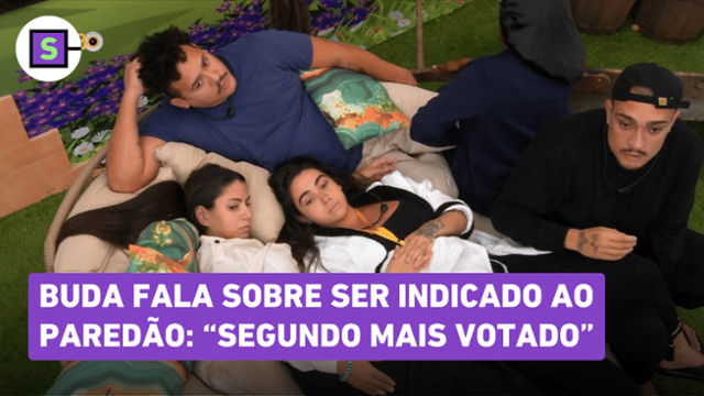 0:33          Buda fala sobre ser indicado ao paredão: ?segundo mais votado?