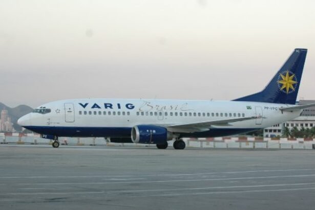 Avião da Varig — Foto: Valor