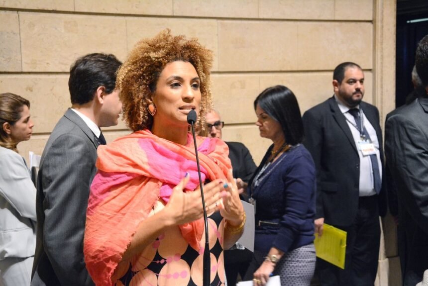 A vereadora Marielle Franco (Psol-RJ), assassinada em 2018 — Foto: Renan Olaz/CMRJ