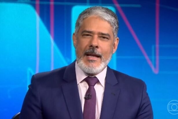 William Bonner no Jornal Nacional