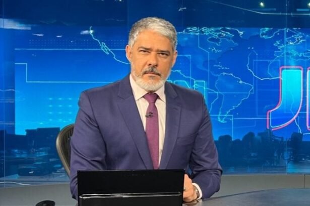 William Bonner no Jornal Nacional