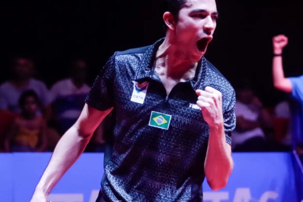 Calderano bate chinês bicampeão mundial e vai à final de WTT Champions