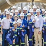 Presidente Luiz Inácio Lula da Silva durante visita à área industrial do Complexo Mineroindustrial de Serra do Salitre