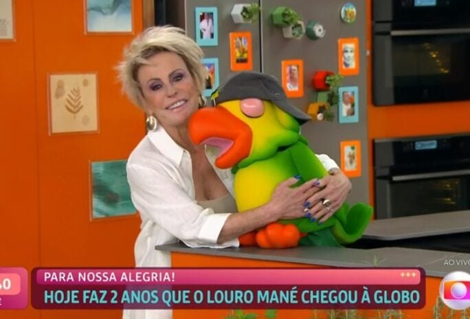 Ana Maria Braga e Louro Mané no Mais Você