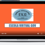 Logo da Escola Virtual (EV.G)