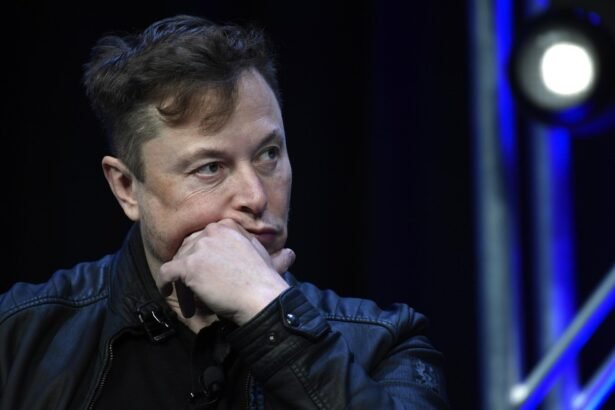 Bilionário Elon Musk, fundador da SpaceX e CEO da Tesla — Foto: Susan Walsh/AP